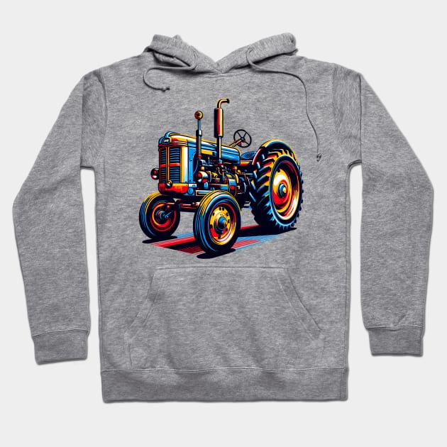 Agricultural Tractor Hoodie by Vehicles-Art